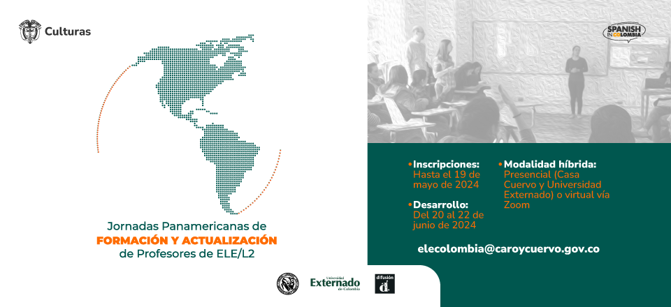 Participa en las Jornadas Panamericanas de Formación y Actualización de Profesores de ELE/L2